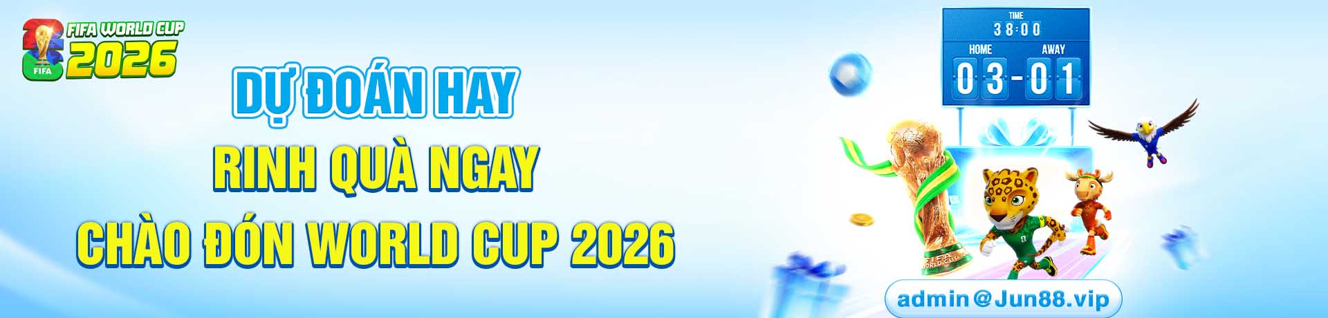Jun88 chào đón Fifa World Cup 2026